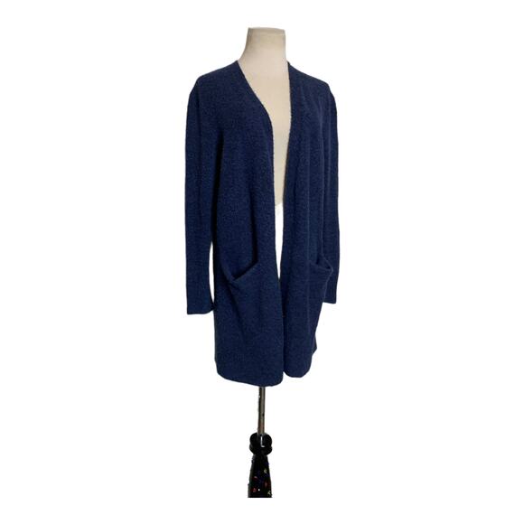 Madewell blue knit open front cardigan sweater size XS - Picture 6 of 10